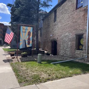 Entrance main sign from road