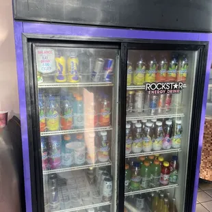 the inside of a refrigerator