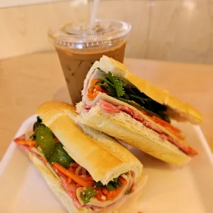 Vietnamese Ice Coffee l Special Banh Mi #7