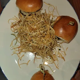 Sliders and Fries