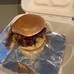 Shredded pork with toasted ends (I forgot the name)