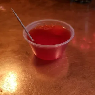Jello shot