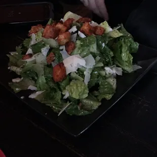 Happy hour Caesar salad