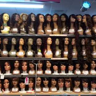 Wigs!! Plenty to choose from!!