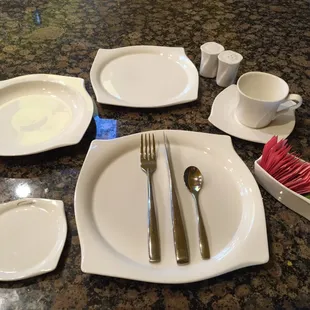 Our new plate service.