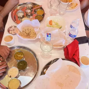 Thali at Star chat, Santa Clara