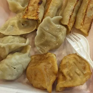 Pan Fried Pork Dumplings