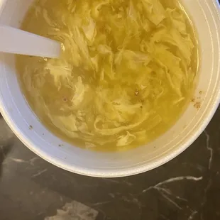 Egg drop soup.