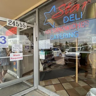 Waiting in line to try the famous Corn Beef Special!!