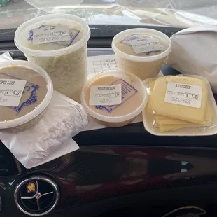 Chopped Liver / Corned Beef / Coleslaw / Russian Dressing / Saurkraut / Swiss Cheese / Fresh Rye Bread