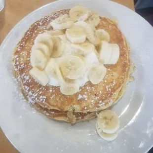 Banana Cream Pancakes