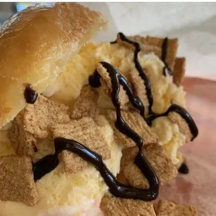 Ice Cream Crunch Donut