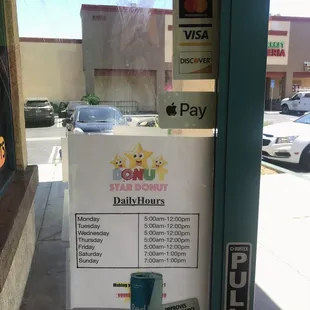 Outside check hours just in case