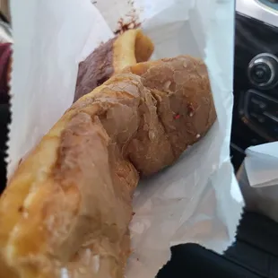 the inside of a car