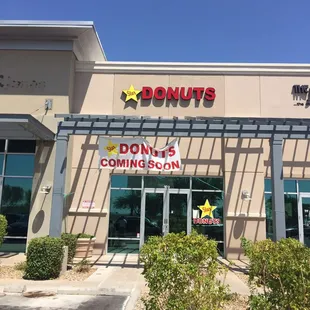 Star Donuts in the same plaza as Jimmie Johns and Peiwei