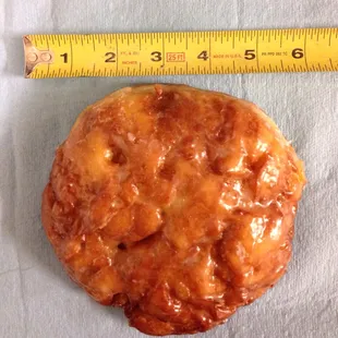 Huge apple fritters!