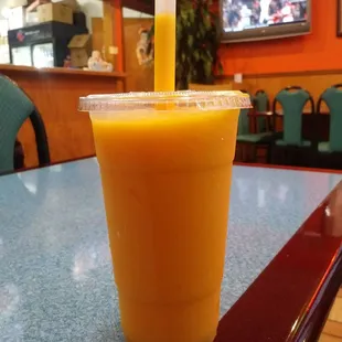 Mango smoothie!