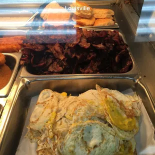 Just a quick gas station grab-and-go at 5am when nothing's open except McDonald's.