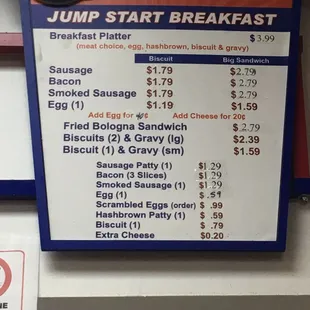 Breakfast, the best.