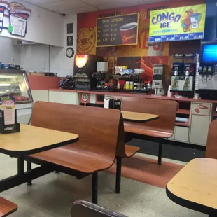 One of only a few choices at 5am.