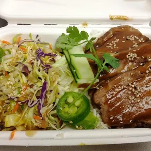 Spice Pork Rice Bowl