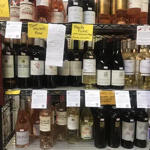 Lots of wine!