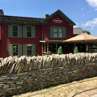 the front of the restaurant
