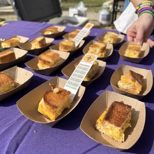Crab grilled cheese