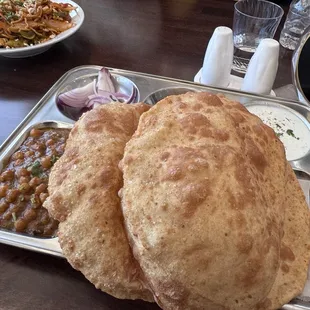 Excellent Chana Bhatura