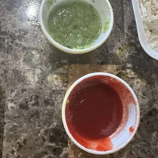 Samosas sauces