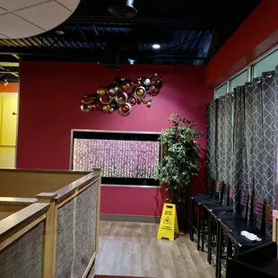 interior, sushi and sashimi