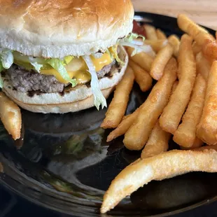 Wack Arnold single, fries.