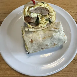 Breakfast Gyro Wrap