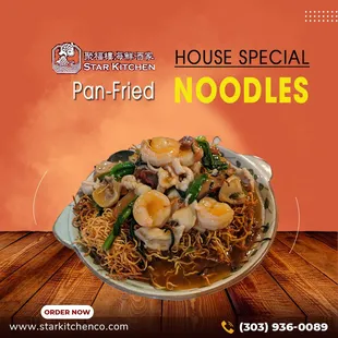 House Special Pan-Fried Noodles