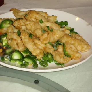 Salt and Pepper Squid Tentacles