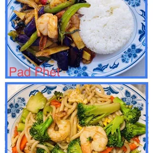 Pad Phet &amp; Udon Pad See Ew