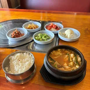 Doenjang jjigae lunch special