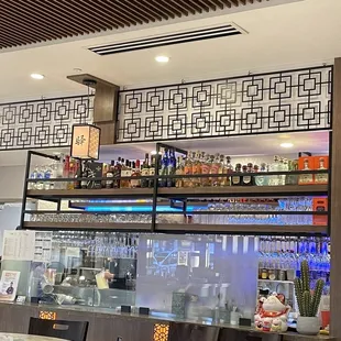 a view of the bar