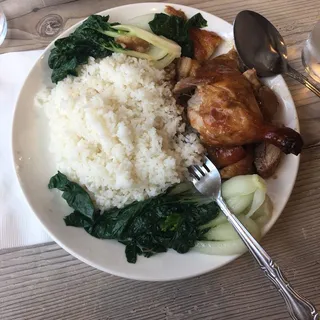 Roasted Duck Over Rice
