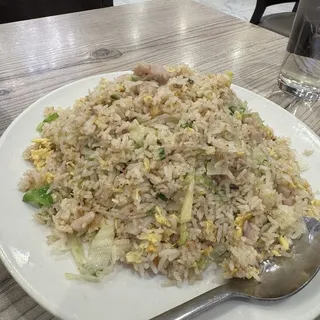 Salty Fish Chicken Fried Rice