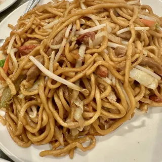 BBQ Pork Chow Mein