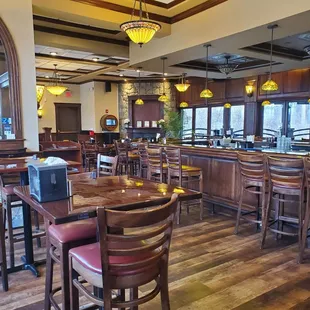 Inside, main bar room