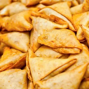 samosas at our reception
