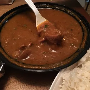 Curry lamb. Delicious and very flavorful