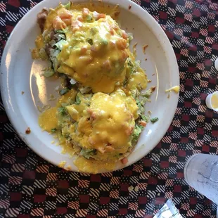 a plate of food