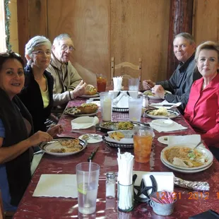 Tables were big and the service was great!