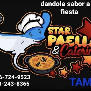 the logo of the restaurant