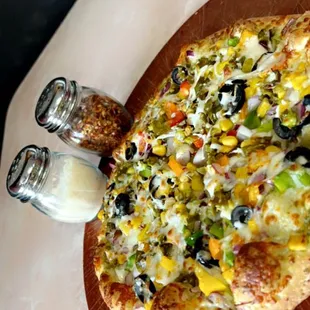 Pesto Veggie Pizza
