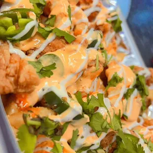 Loaded Chicken Fries