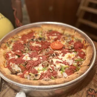 Chicago Deep Dish Pizza - Large